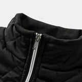 Alessandro | Klassische Herren-Steppjacke in Schwarz