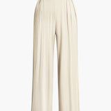 Lara | Elegantes Zweiteiler-Set mit Schleifen-Bandeau & Weitbein-Hose