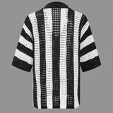 Noemi | Stylisches Häkel-Zweiteiler-Set mit Streifenmuster