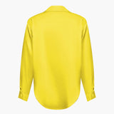 Florentine | Elegante Langarm-Bluse aus seidigem Satin