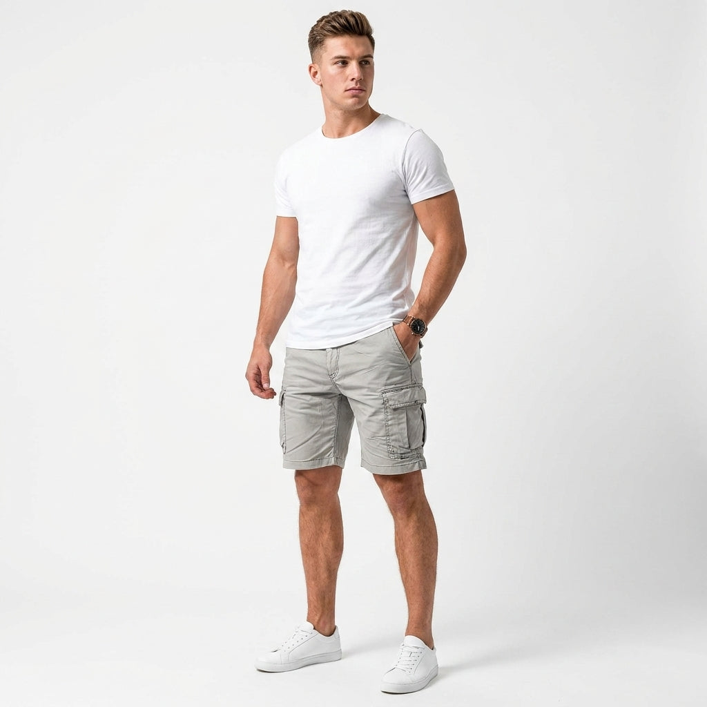 Herren Cargo Shorts mit Seitentaschen