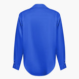 Florentine | Elegante Langarm-Bluse aus seidigem Satin