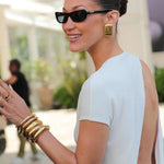 Blanca Earrings - Gold Zendoo.de