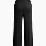 Lara | Elegantes Zweiteiler-Set mit Schleifen-Bandeau & Weitbein-Hose