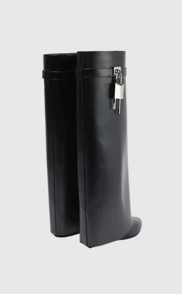 Sophie | Hochwertige Hilary-Stiefel aus Schwarzem Rindsleder – Eleganz und Qualität Zendoo.de