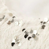 Wilhelmine | Glamouröser Glitzer-Strickpullover für Damen