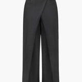 Elena | Elegante High-Waist Hose mit Wickeldetail