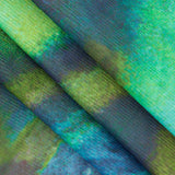 Rosina | Zweiteiliges Set mit abstraktem Print & Bandeau-Top