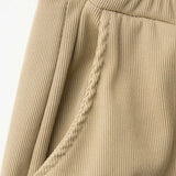 Daniela | Elegantes Zweiteiler-Set mit Asymmetrischem Oberteil & Weiten Hosen