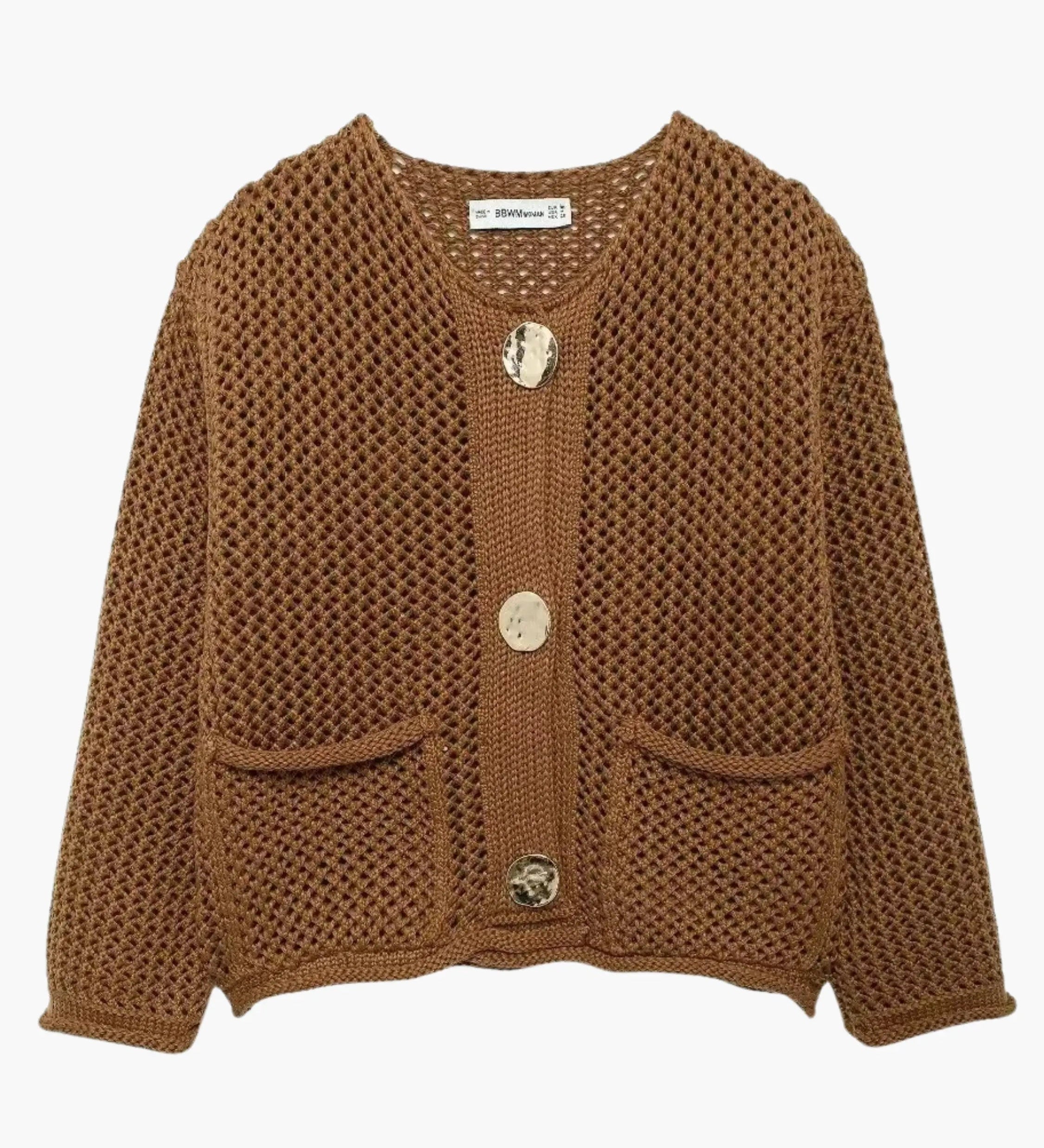 Lya | Grobstrick-Strickjacke