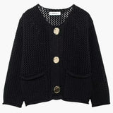 Lya | Grobstrick-Strickjacke