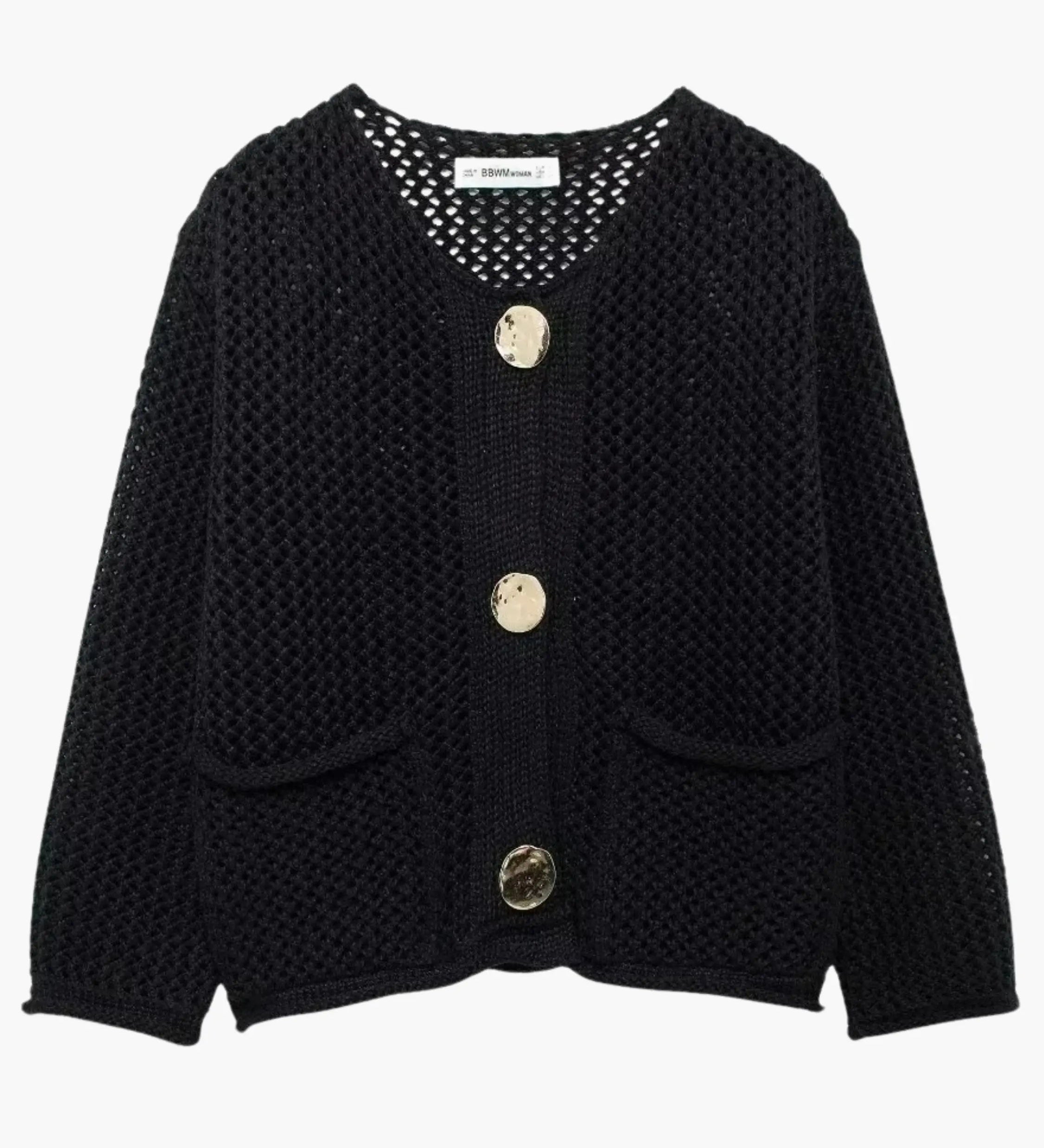 Lya | Grobstrick-Strickjacke