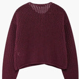 Lya | Grobstrick-Strickjacke