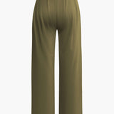 Luna | Elegantes Zweiteiler-Set mit Crop-Top & Palazzo-Hose