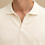 Herren-Poloshirt in Beige – Elegant & Zeitlos