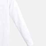 Klassisches Stehkragen-Hemd in Weiß