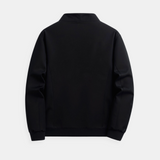 Matteo | Zeitlose Herren-Bomberjacke in Grau und Schwarz