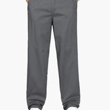 Ryan | Geradem Schnitt Freizeit Baumwolle-Hose mit Elastikbund