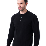 Bennett | Luxuriöser Herren Kaschmirpullover mit Polokragen & Knopfleiste