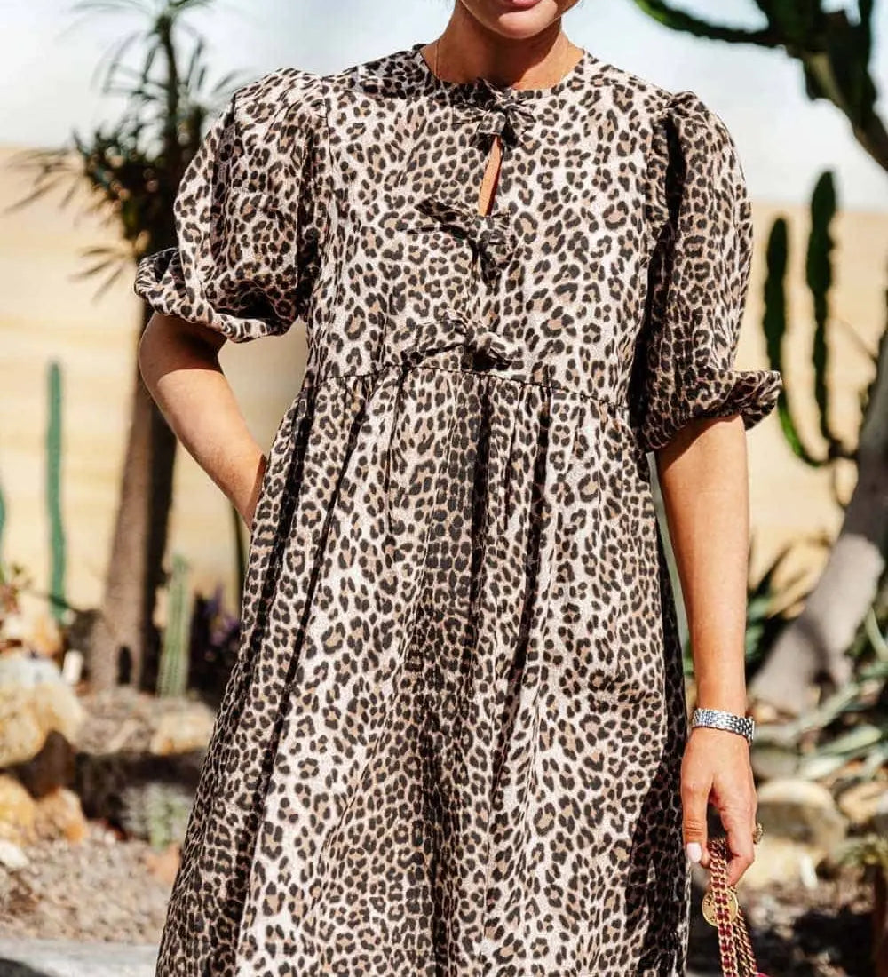 Chiara | Leoparden Kleid Zendoo.de