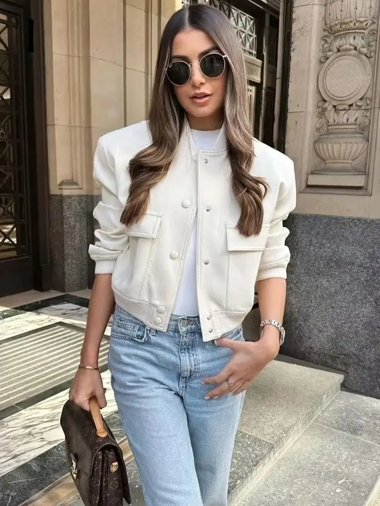 Megan | Vintage Streetwear Bomberjacke Zendoo.de