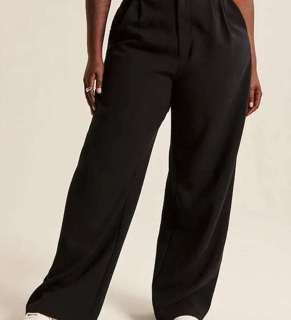 Elegante High-Waist Wide-Leg Hose mit zeitlosem Schnitt