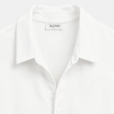 Klassisches Kurzarm-Leinenhemd