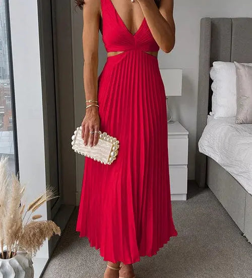 Kesley | Elegant Plissee-Kleid Zendoo.de