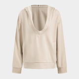 Amira | Träger-Bodycon-Midikleid mit passendem Kapuzenpullover