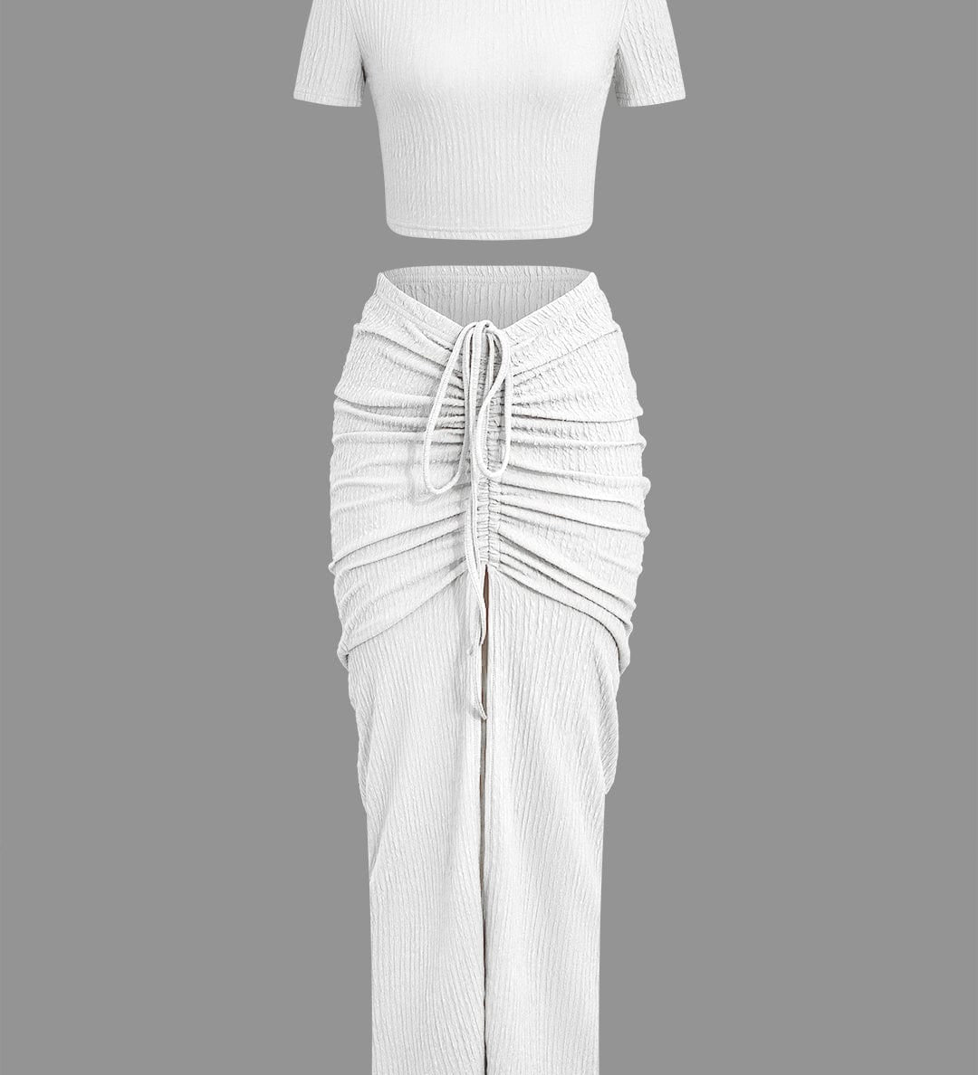 Maya | Zweiteiliges Set mit Raffung