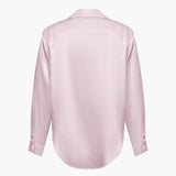 Florentine | Elegante Langarm-Bluse aus seidigem Satin