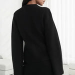 Maria | Klassische Damen-Strickjacke mit Knopfleiste Zendoo.de