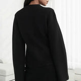 Maria | Klassische Damen-Strickjacke mit Knopfleiste Zendoo.de