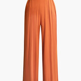 Lara | Elegantes Zweiteiler-Set mit Schleifen-Bandeau & Weitbein-Hose