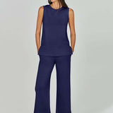 Saphira | Ärmelloses Zweiteiler-Set