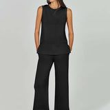 Saphira | Ärmelloses Zweiteiler-Set