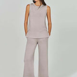 Saphira | Ärmelloses Zweiteiler-Set