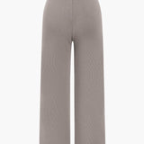 Rosina | Klassisches Strick-Zweiteiler-Set mit Cardigan & Wide-Leg-Hose