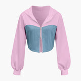 Hope | Sportliches Zweiteiler-Set mit Denim-Details