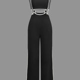 Sabine | Zweiteiler mit Kontrastdetails & Figurschmeichelndem Design