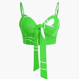 Bailey | Zweiteiler mit Knoten-Top & Bambusprint-Hose