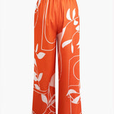 Bailey | Zweiteiler mit Knoten-Top & Bambusprint-Hose