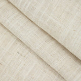 Danica | Eleganter Midirock mit asymmetrischem Kunstleder und Leinen-Design