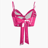 Bailey | Zweiteiler mit Knoten-Top & Bambusprint-Hose