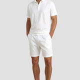 Herren-Shorts in Beige mit Kordelzug – Minimalistischer Komfort