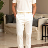 Herren-Poloshirt in Beige – Elegant & Zeitlos