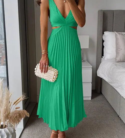 Kesley | Elegant Plissee-Kleid Zendoo.de