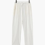 Jose | Loose Fit Sommer Leinenhose mit Kordelzug