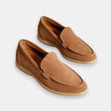 Beigefarbene Loafer – Stilvoll und Vielseitig