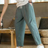 Jeremiah | Locker geschnittene Plissee-Sommerhose mit Kordelzug